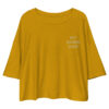 Not Raising Sheep Loose drop shoulder crop top - Image 2